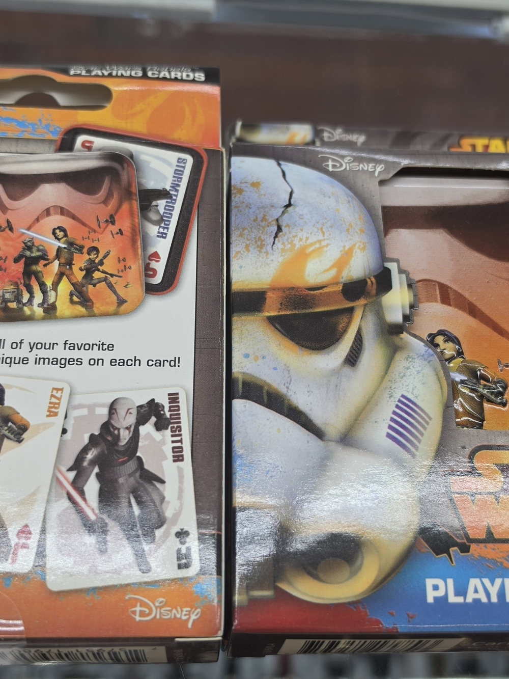 Disney Star Wars Stormtrooper Kids Playing Cards - White